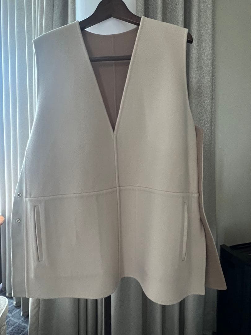 サエ 様用　drawer ドゥロワー　ウールリバーコンビベスト　ジレ