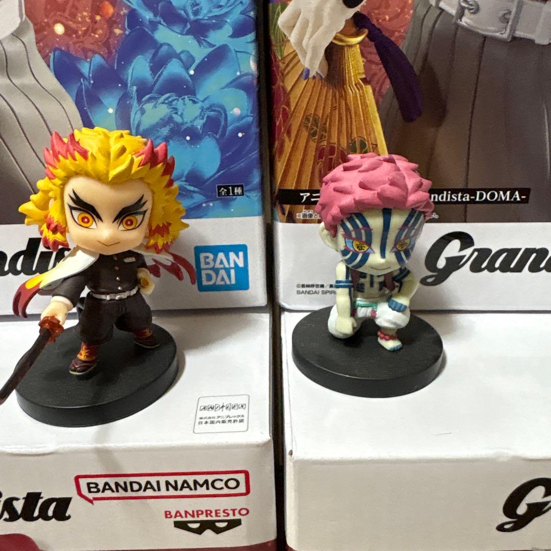 鬼滅の刃　童磨、煉獄杏寿郎、猗窩座　フィギュア