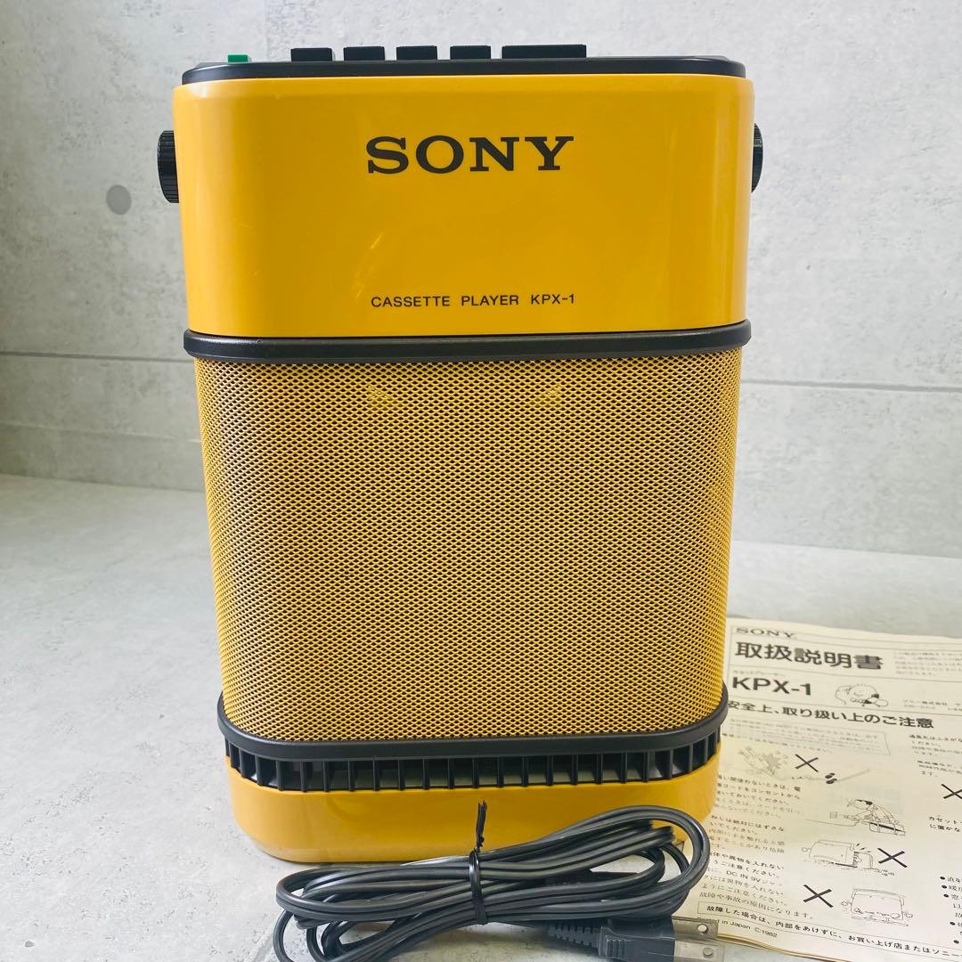 SONY ソニー カラオケランド　KPX-1 カセットプレーヤー 通電確認済み