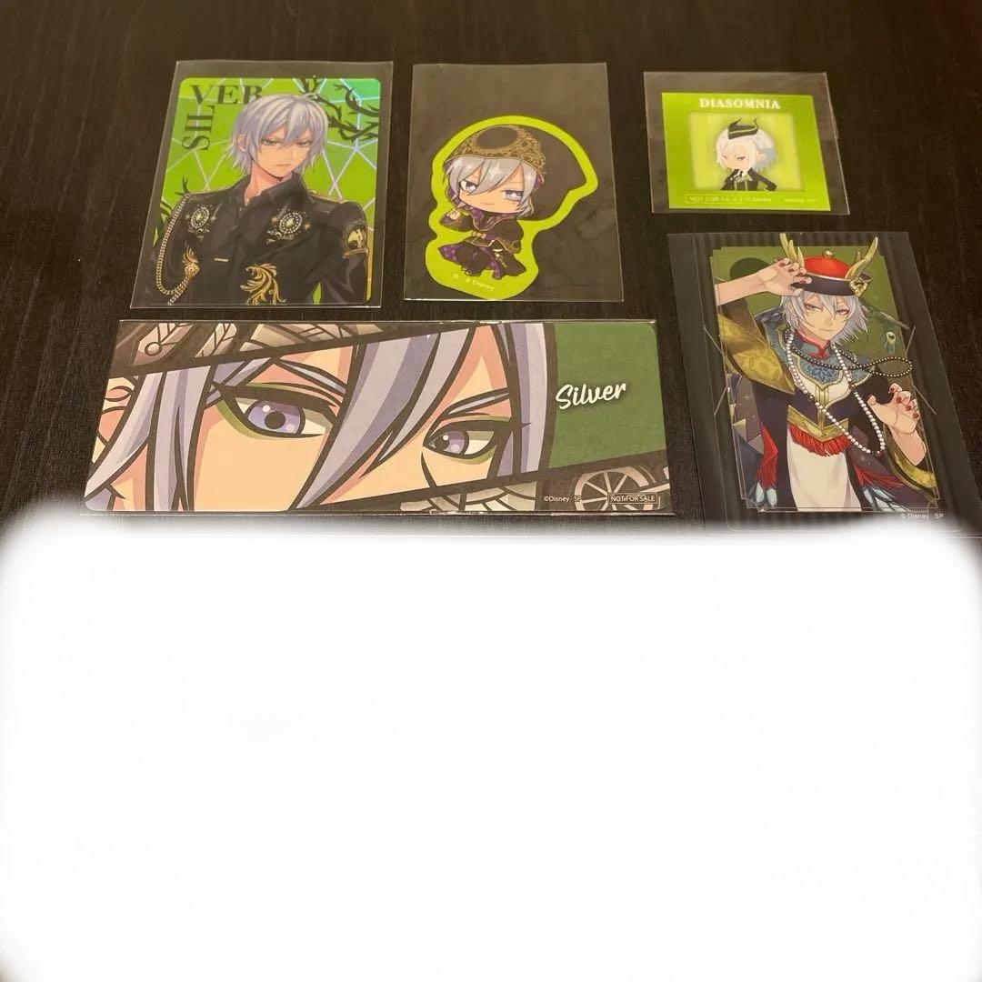 ツイステ展 オーロラカード プラチナ 制服 特典 ブレジュ シルバー18点