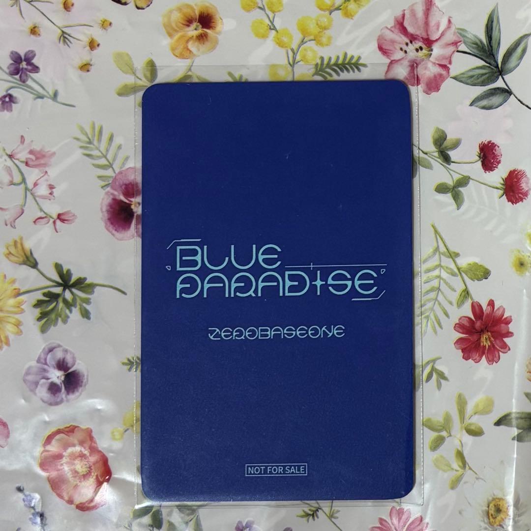 ZEROBASEONE リッキー サイン ラキドロ BLUE PARADISE