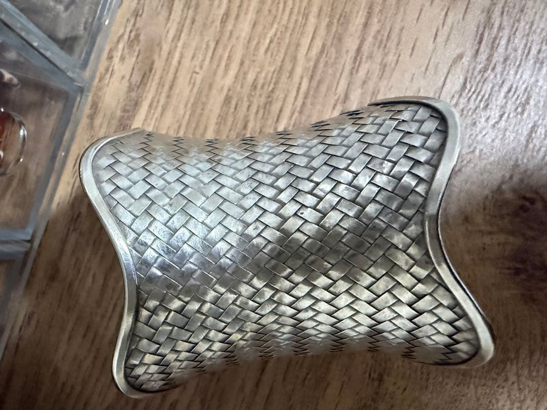 【美品】カレンシルバー｜カレン族｜バングル｜アミ｜男女兼用