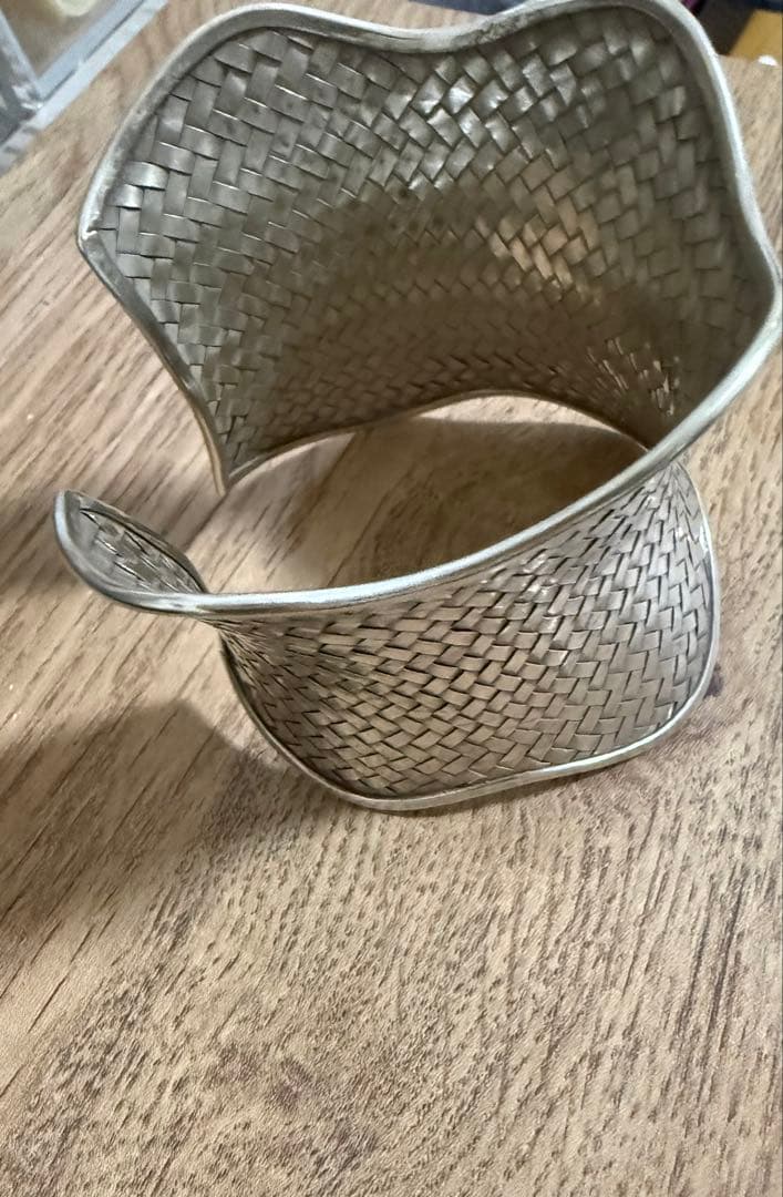 【美品】カレンシルバー｜カレン族｜バングル｜アミ｜男女兼用