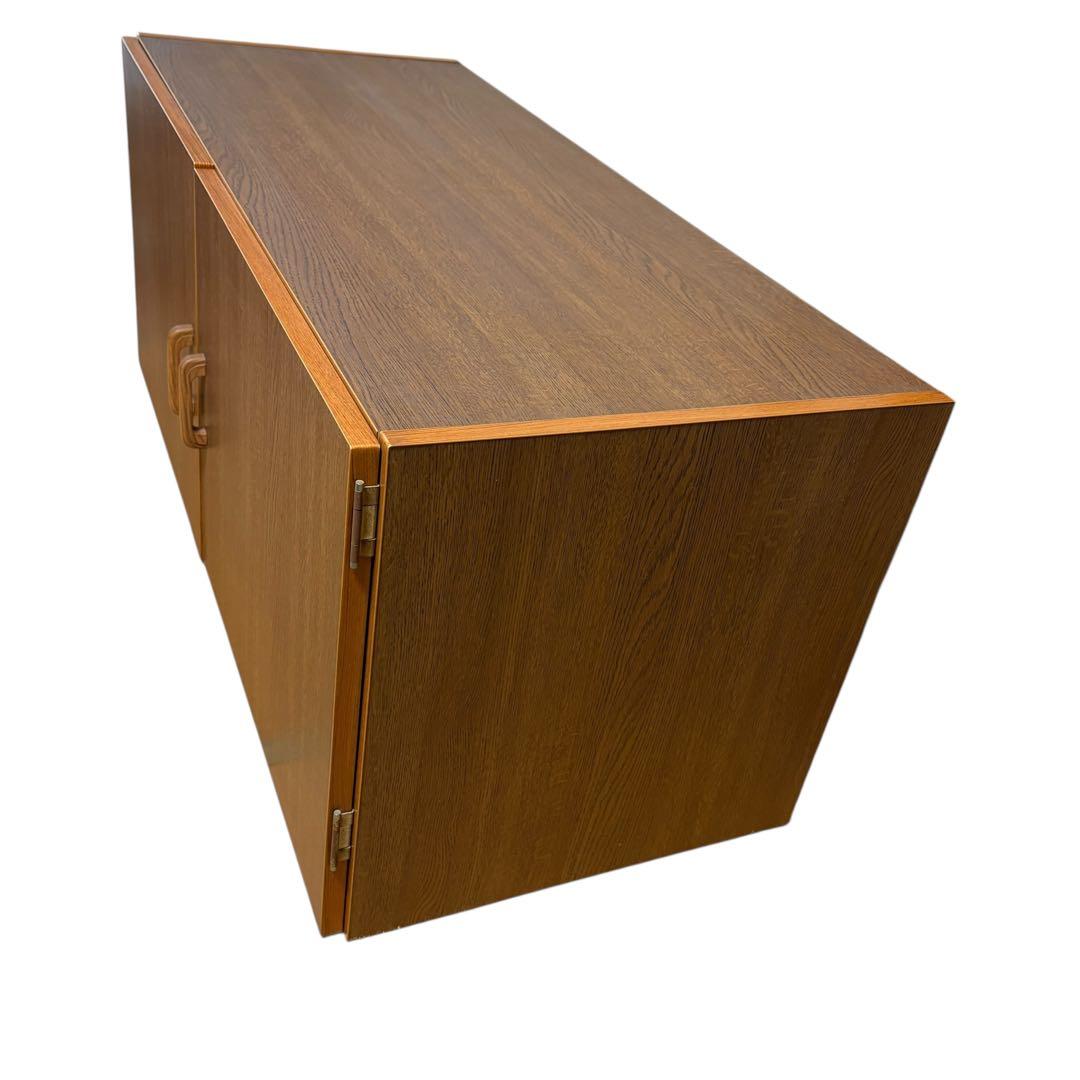 和箪笥 着物収納 タンス　アンティーク　木製 ロータイプ 収納　観音開き　着物