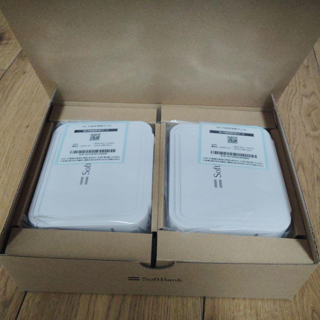 SoftBank 無線LANルーター 2台セット