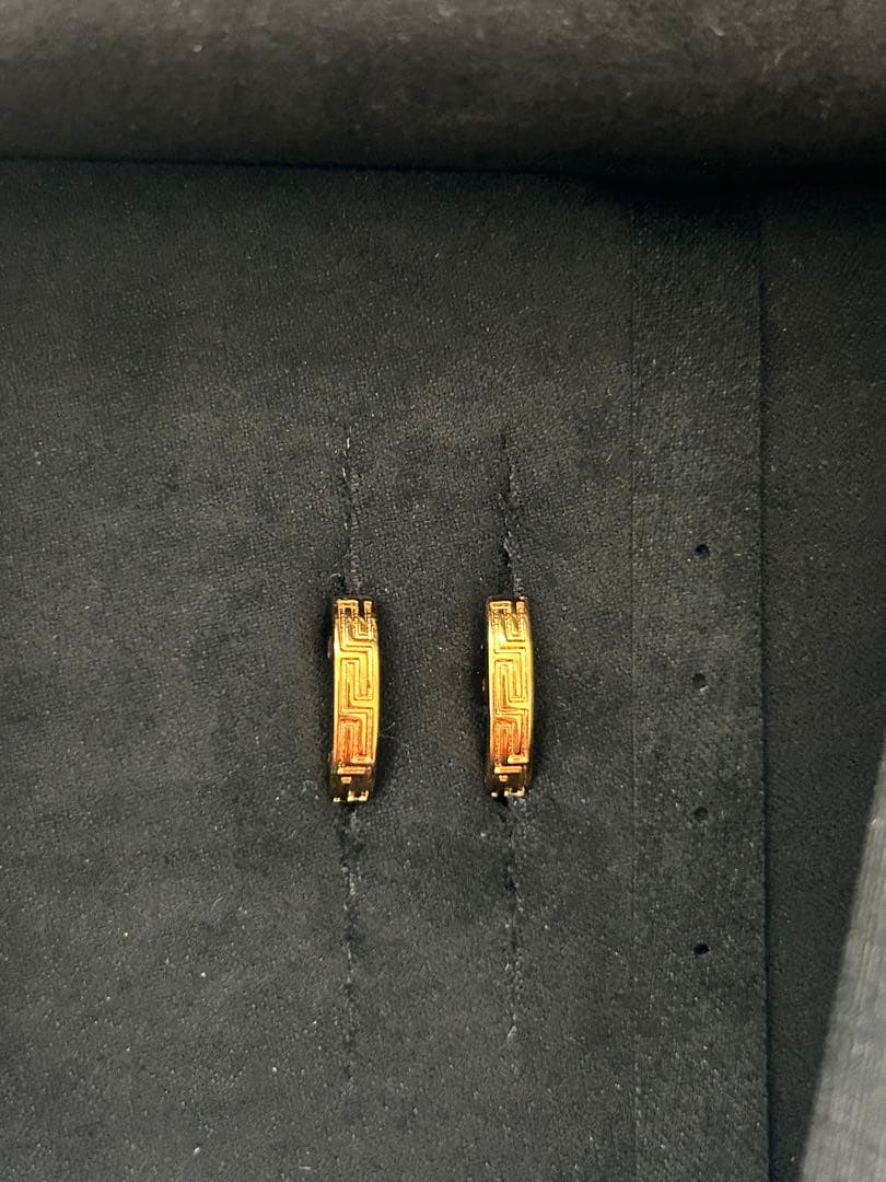 VERSACE ゴールド フープピアス 新品未使用品