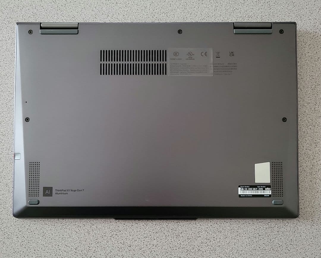 ThinkPad x1 yoga gen７