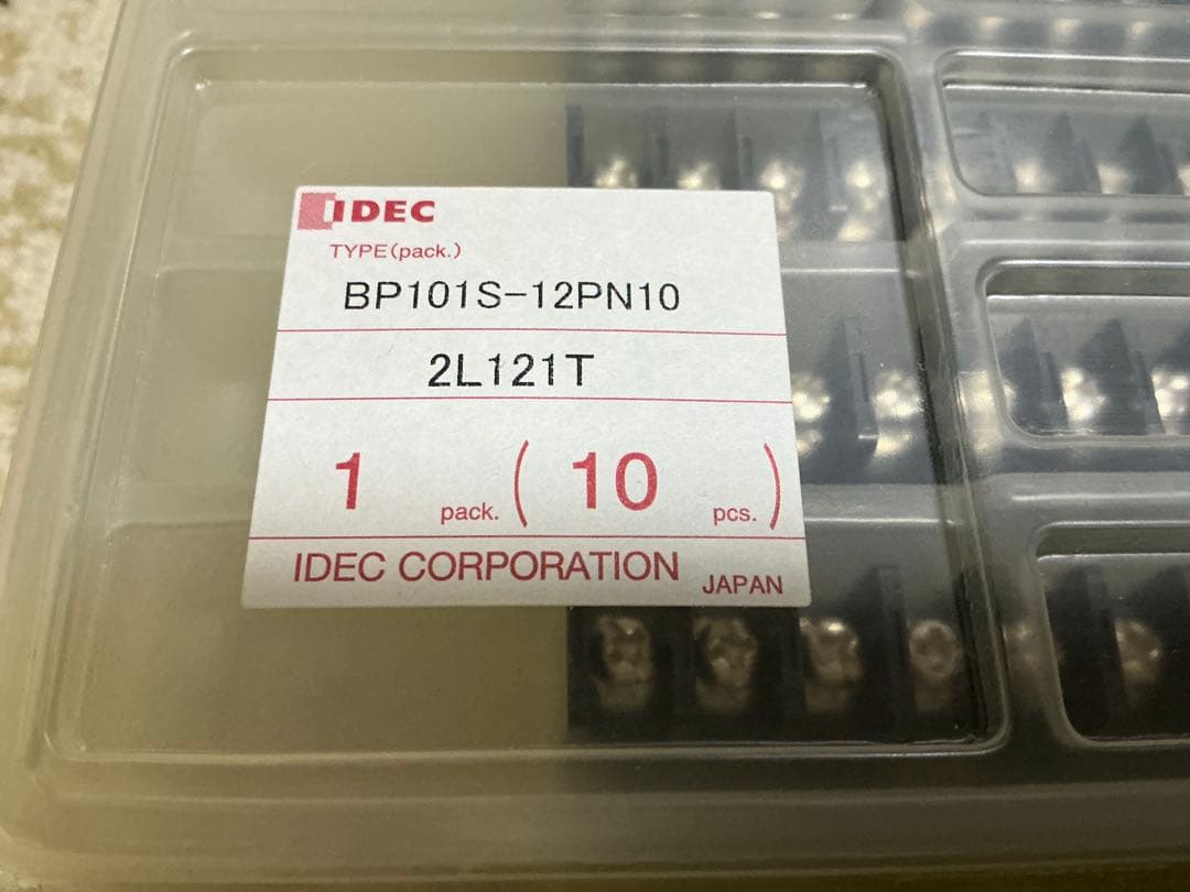 IDEC BP101S-12PN10 プリント基板用コネクタ 60個　未使用品
