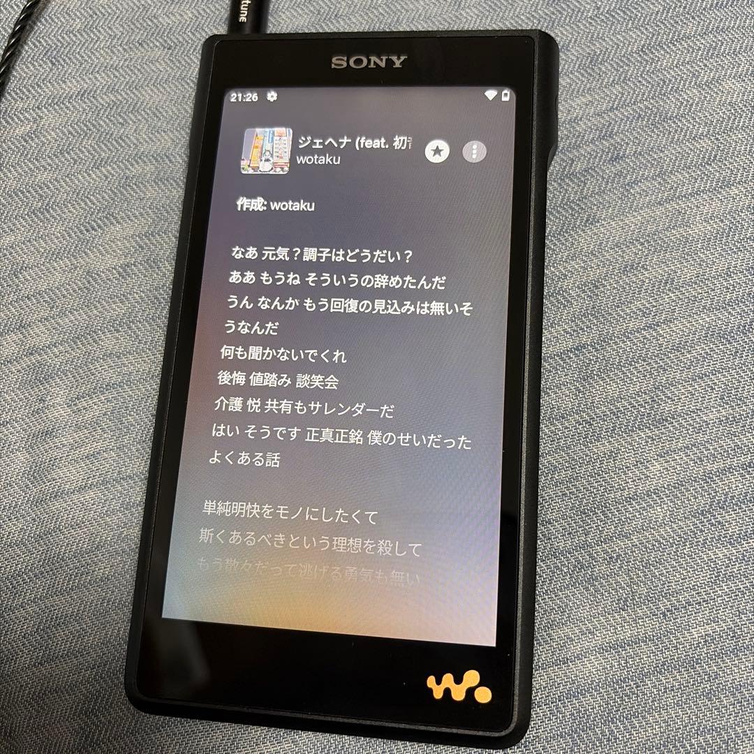 ポータブルプレーヤー S.ONY NW-WM1AM2