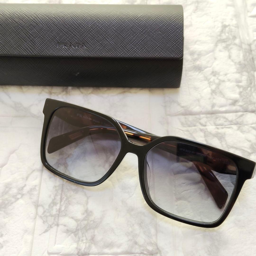 プラダ サングラス VPR B03-F べっ甲柄 イタリア製 ケース付