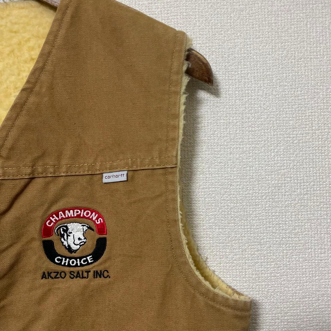 80s USA製 Carhartt × AKZO SALT INC.ダックベスト