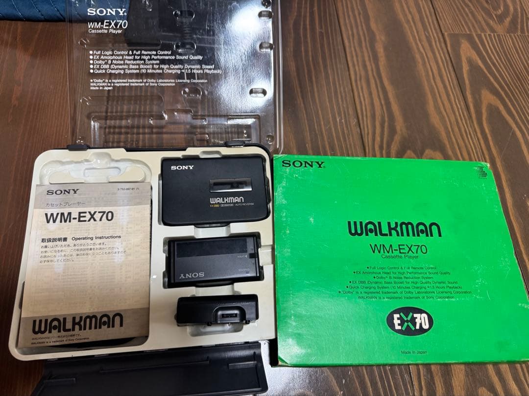 SONY WM-EX70 カセットプレーヤー