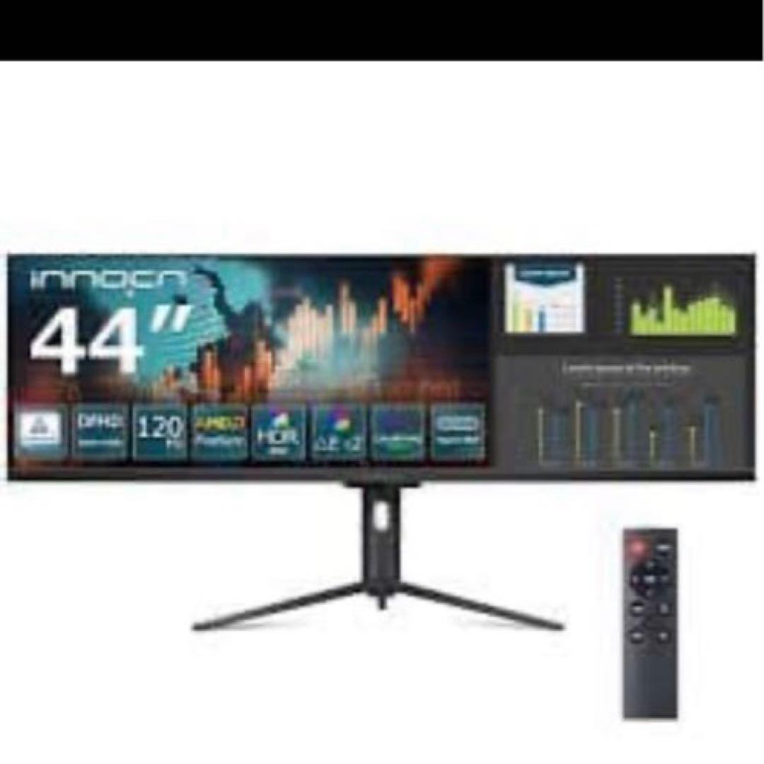 wis⭐︎　INNOCN 43.8インチモニター 120Hz 本体　中古
