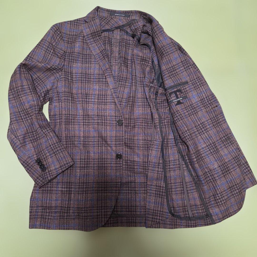 タリアトーレ テーラードジャケット サイズ46 ペンチェック