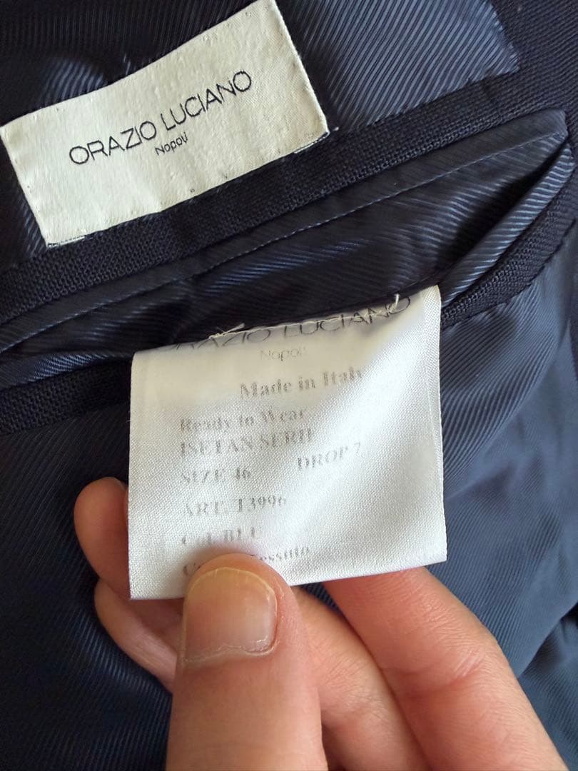 定価50万 オラッチオルチアーノ ダブル ブレザー ジャケット 46