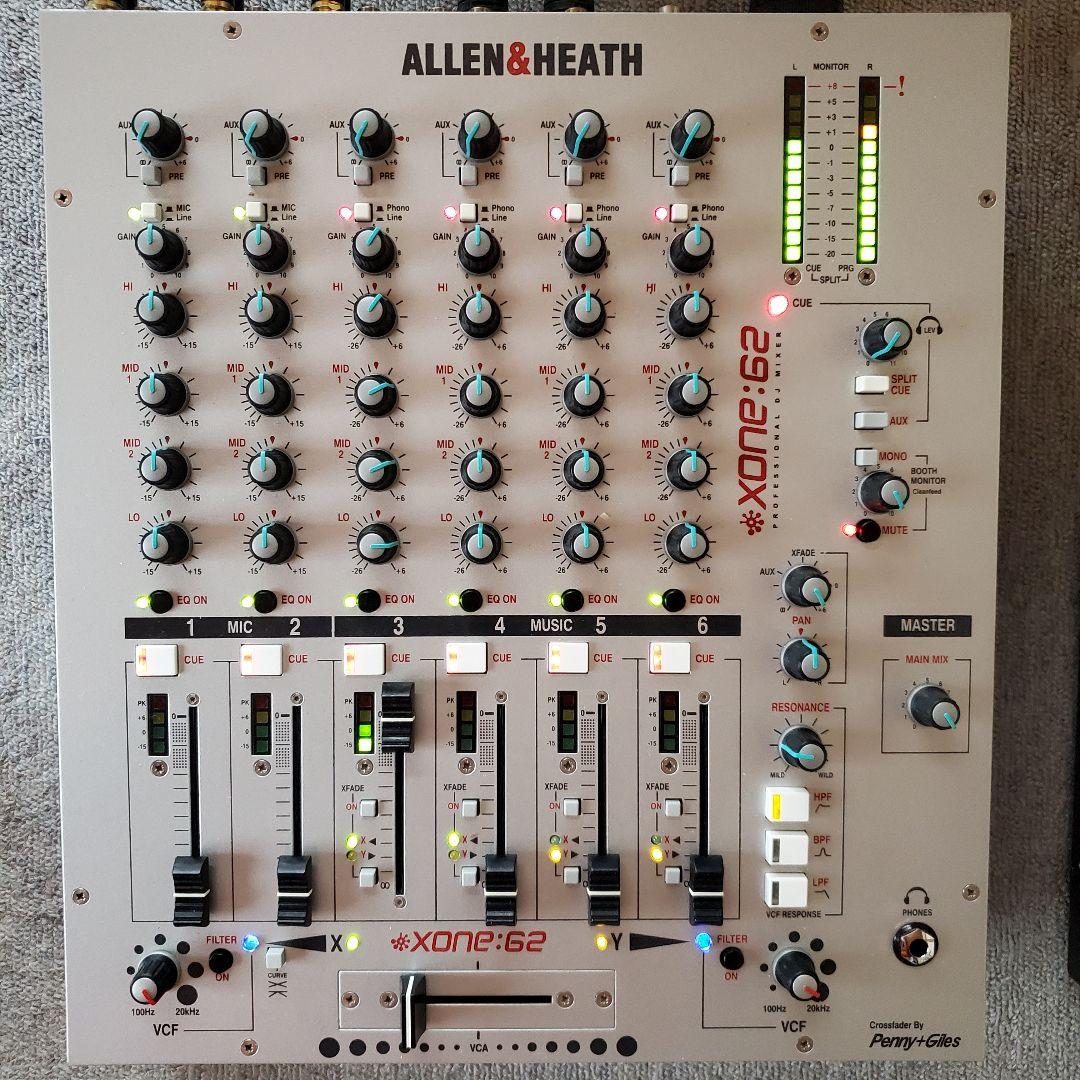 ALLEN & HEATH XONE:62 DJミキサー ジャンク