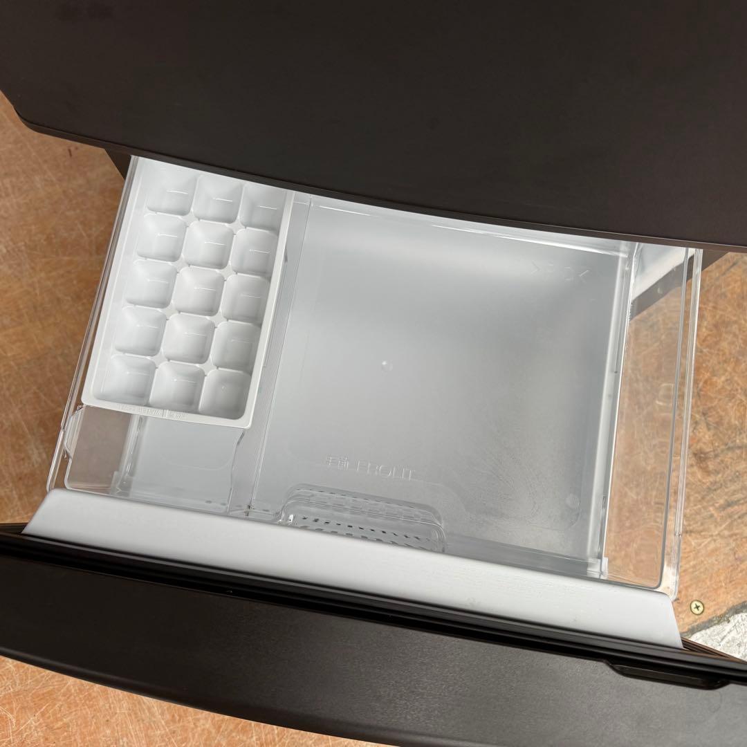 C7529★2021年製美品★パナソニック 冷蔵庫 マットブラウン　自動霜取り