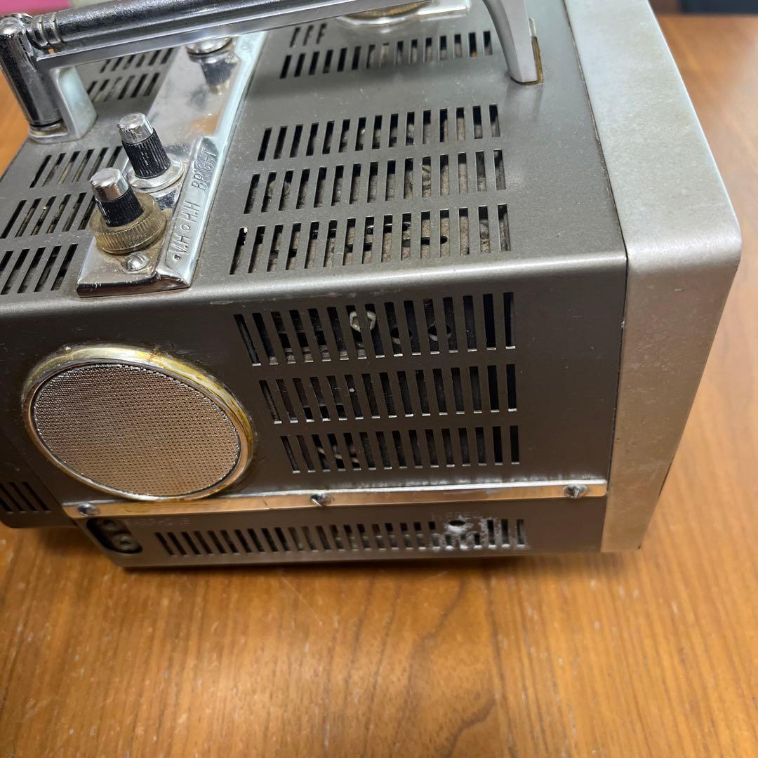 昭和レトロ　三菱電機　MITSUBISHI コンパクトテレビ アンテナ付き