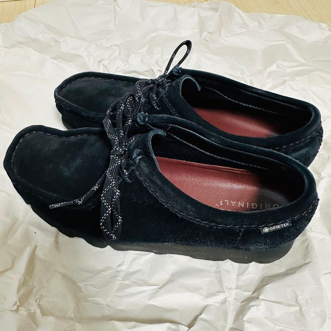 CLARKS ORIGINALS ブラック GORE-TEX ビブラム38サイズ