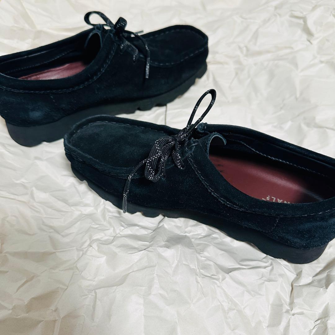 CLARKS ORIGINALS ブラック GORE-TEX ビブラム38サイズ