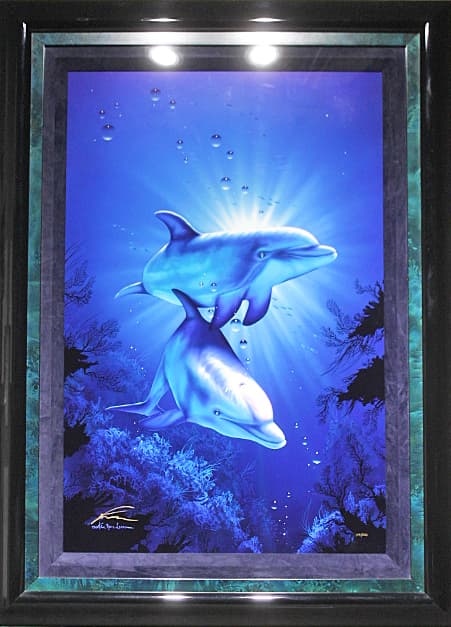 ラッセン【エンドレス ハーモニー】 大版 手彩色 ラッセングラフ