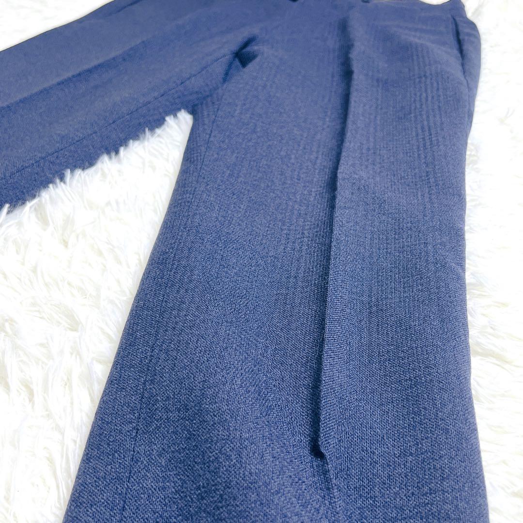 BEAMS F スーツ　セットアップ　ネイビー　日本製　ウール100%