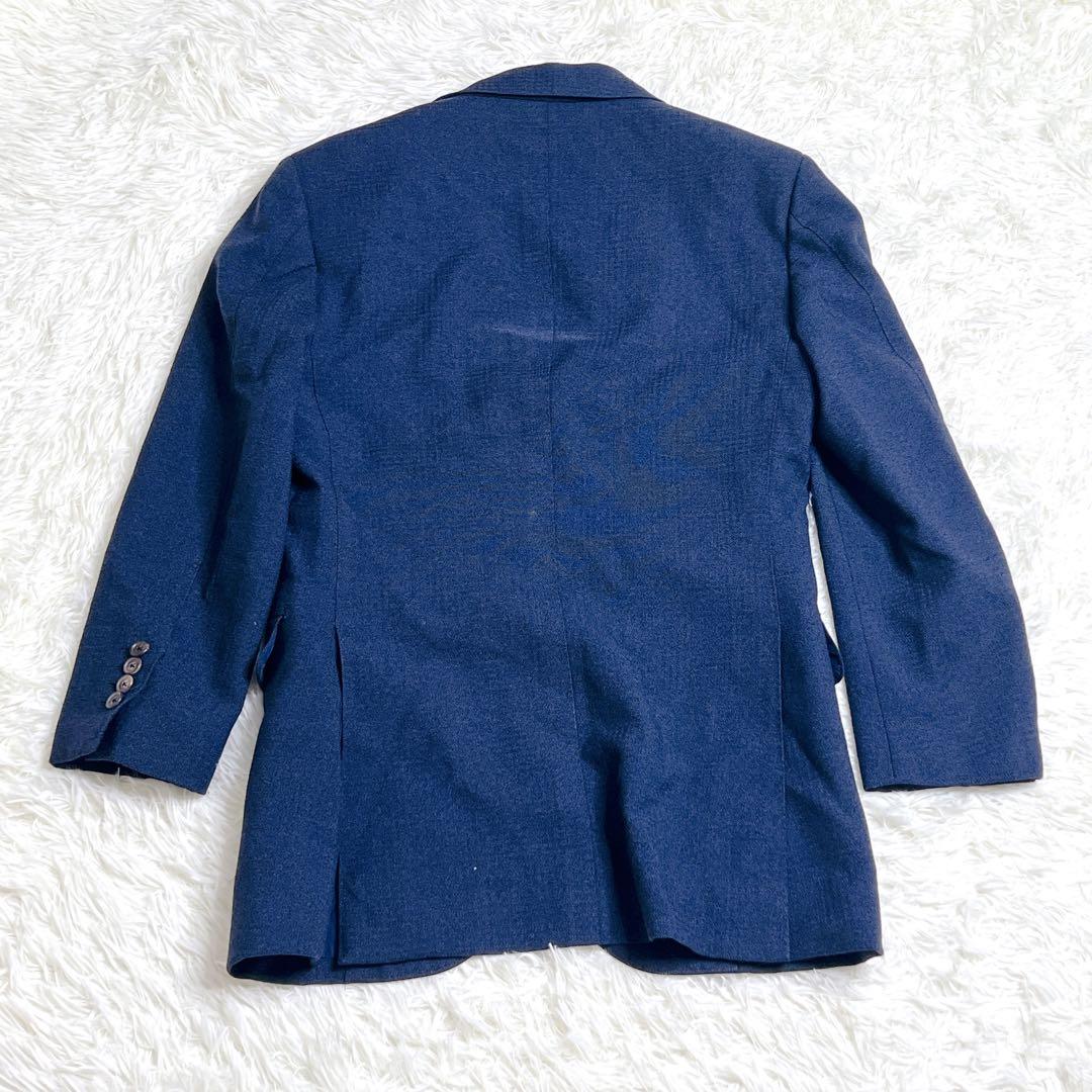 BEAMS F スーツ　セットアップ　ネイビー　日本製　ウール100%