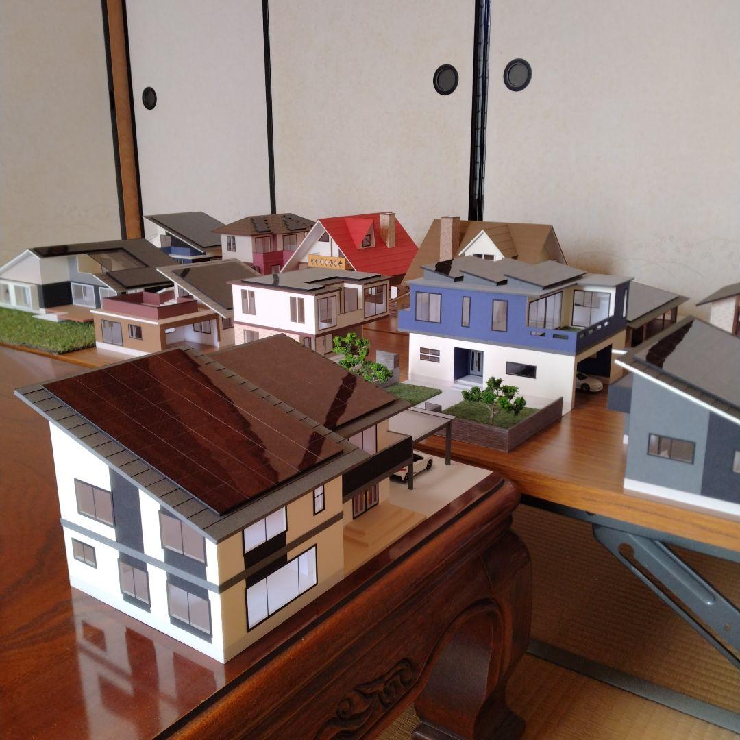 50分の1，2階建て内外模型No.91『希望の5月』