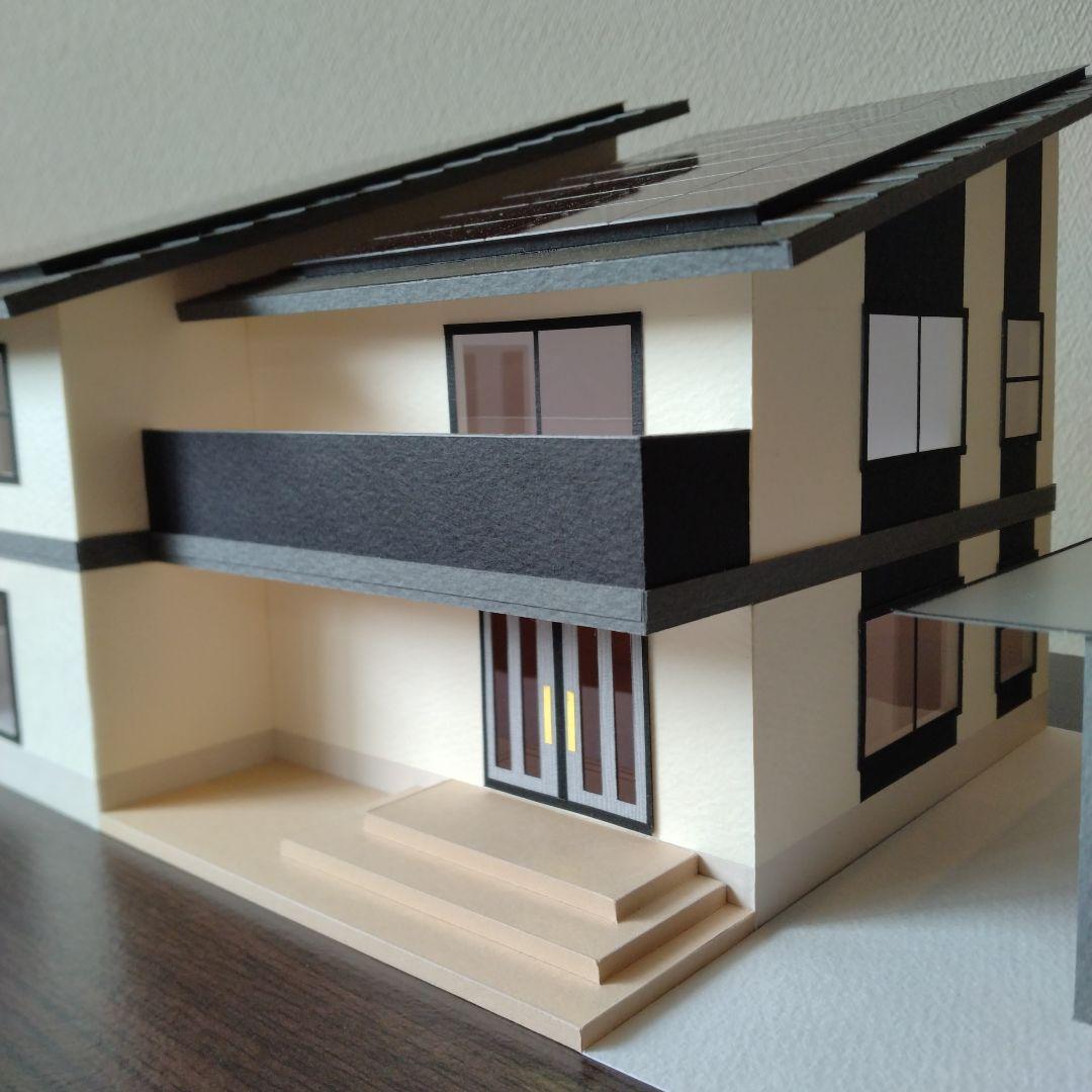 50分の1，2階建て内外模型No.91『希望の5月』