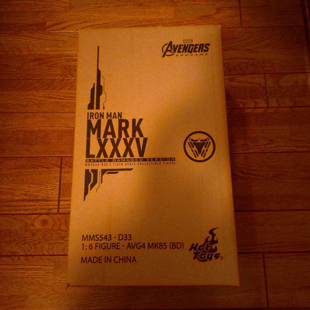 り*と様 新品未開封ホットトイズアイアンマンマーク85バトルダメージムービーマス