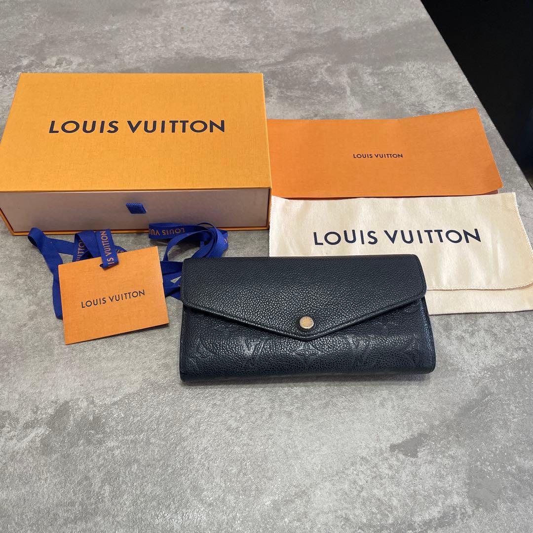 LOUIS VUITTON ポルト・フォイユ・サラ・モノグラム・アンプラント