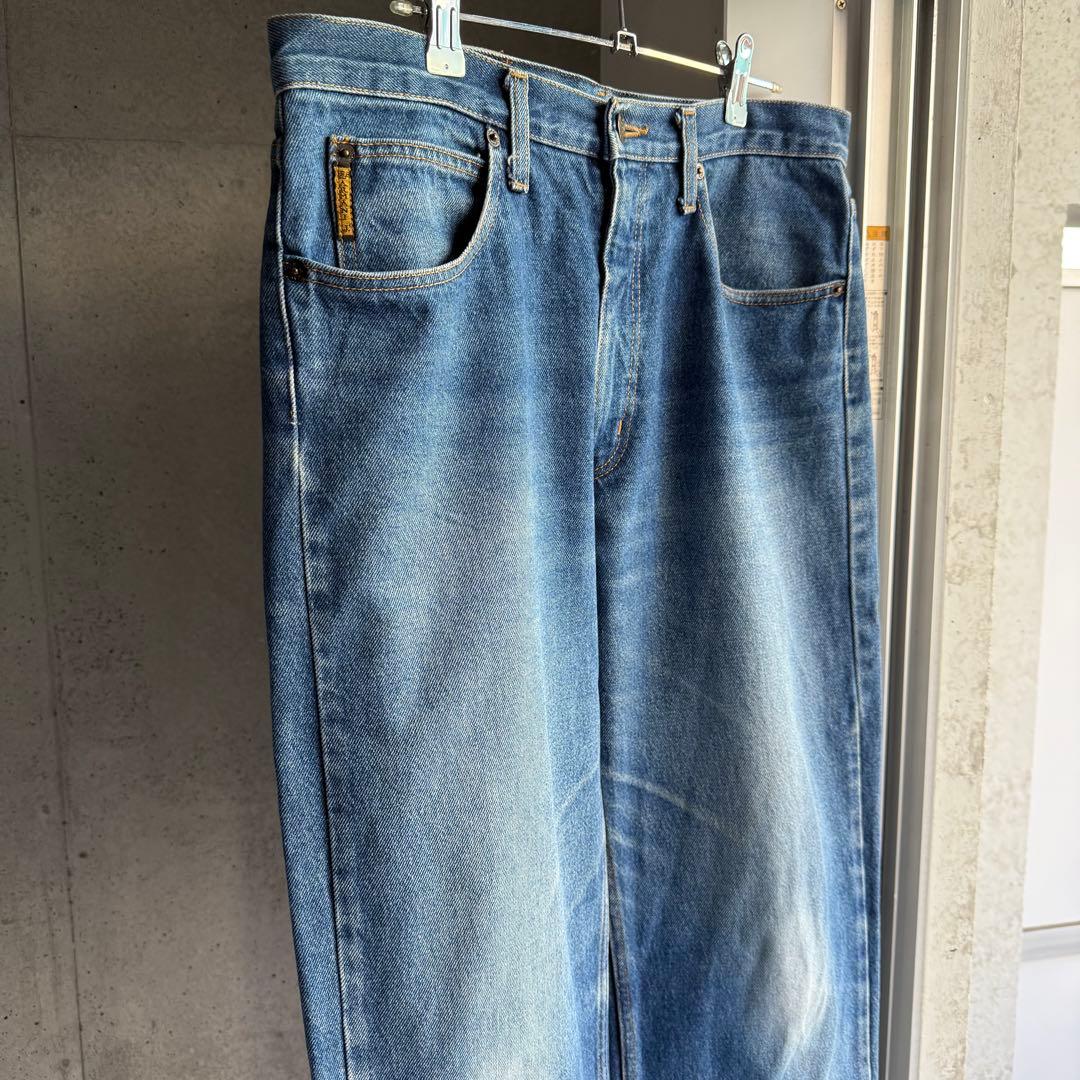 パンツ 90s ARMANI JEANS vintage wash denim W34