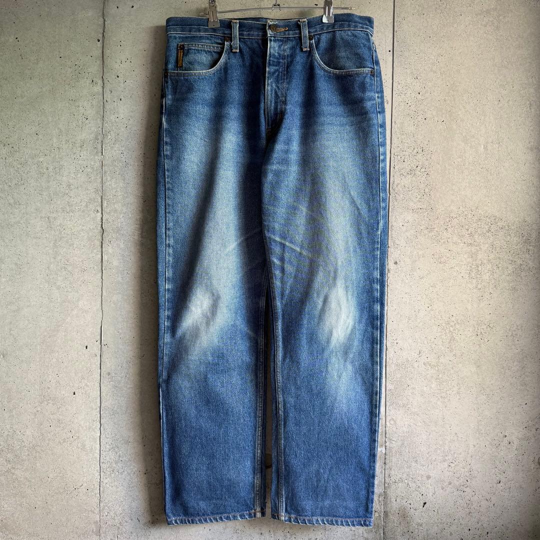 パンツ 90s ARMANI JEANS vintage wash denim W34
