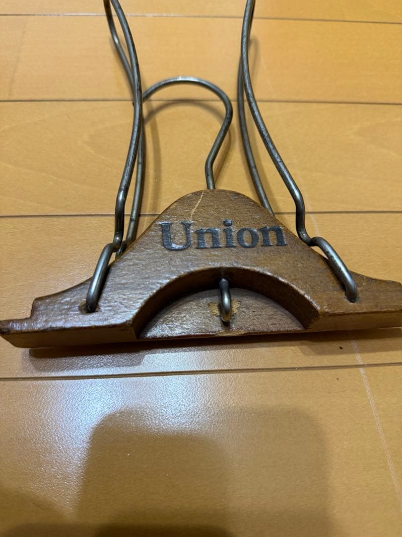 ビンテージ ハンガー 7本セット USA ウッドハンガー　アメリカ製