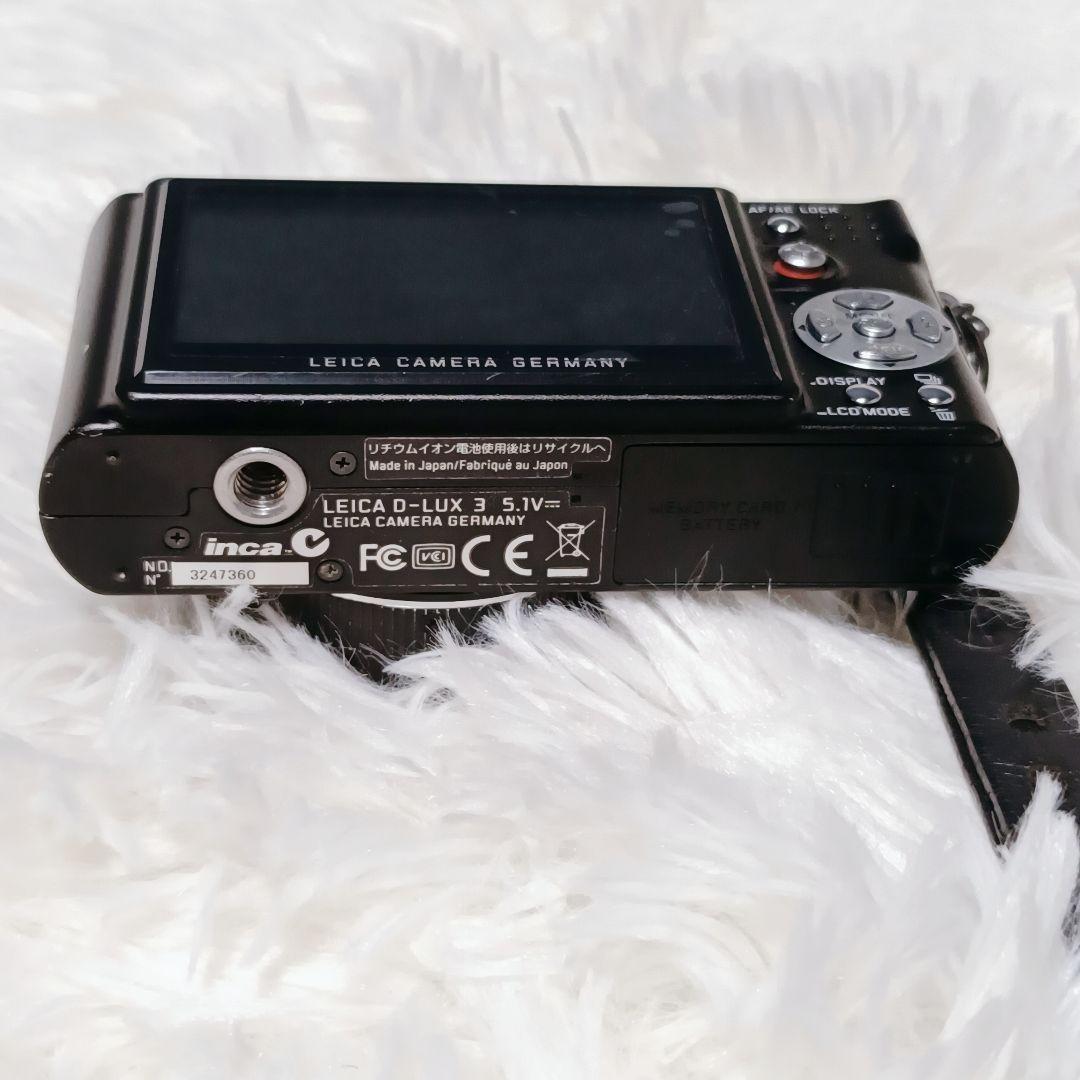 【人気モデル】ライカ LEICA D-LUX3 動作確認済み バッテリー新品