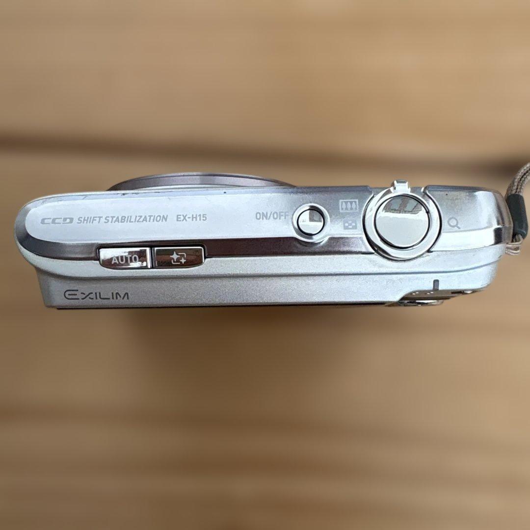 動作未確認 CASIO EXILIM EX-H15 デジカメ 10x カシオ