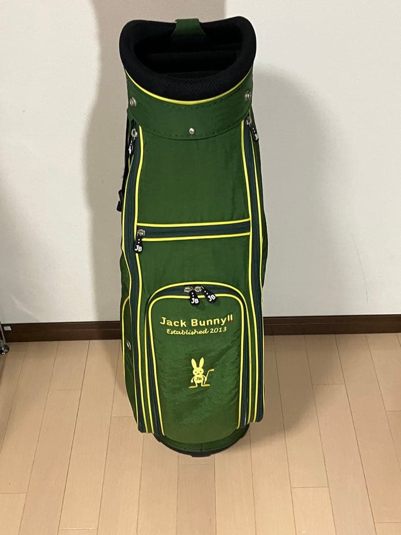 【希少】Jack Bunny! キャディバッグ　ヘッドカバー5つ付属