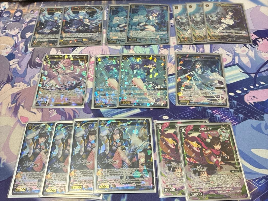 ウィクロス　ブルーアーカイブ　月雪ミヤコ　デッキ