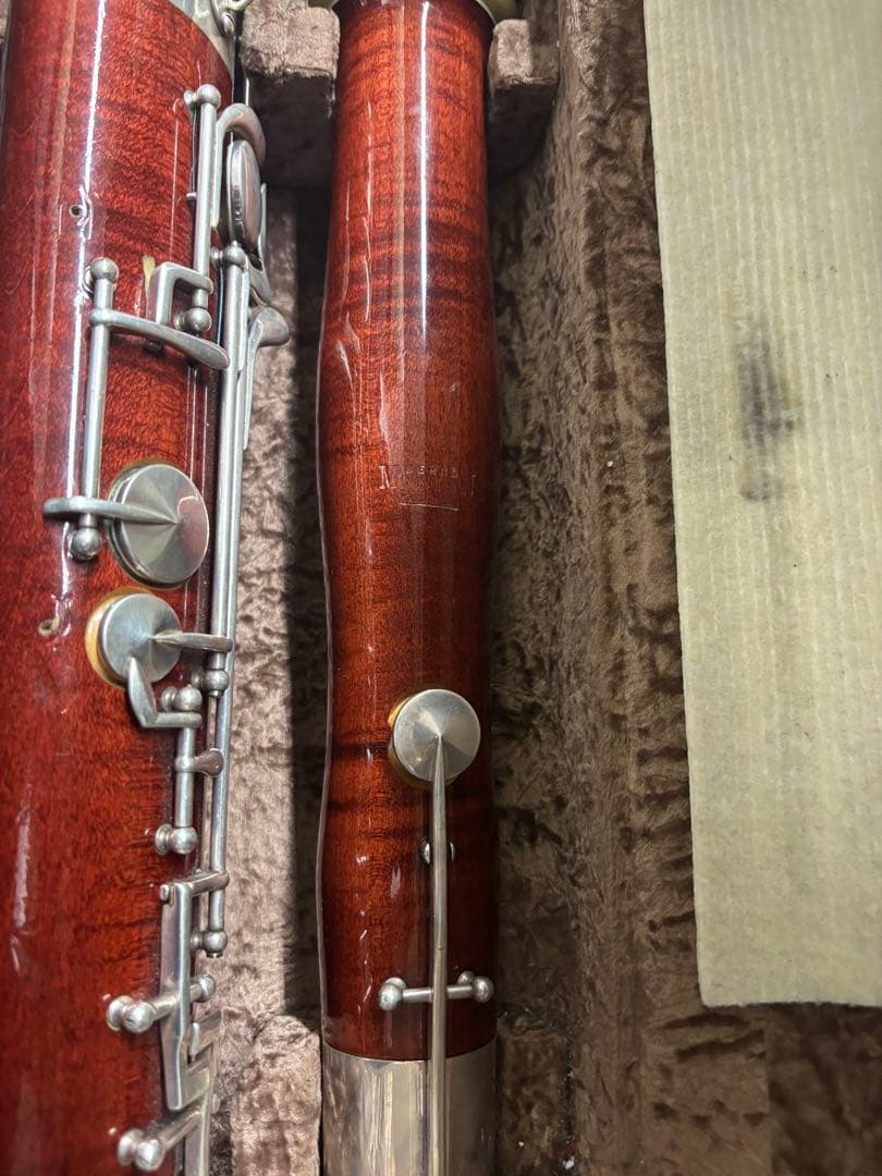 モースマン ファゴット U字管ネジひとつなしケース付き