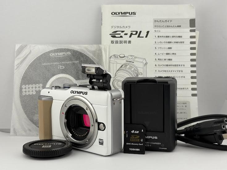 ★極上品★オリンパス PEN E-PL1 ボディ★バッテリー、充電器付★