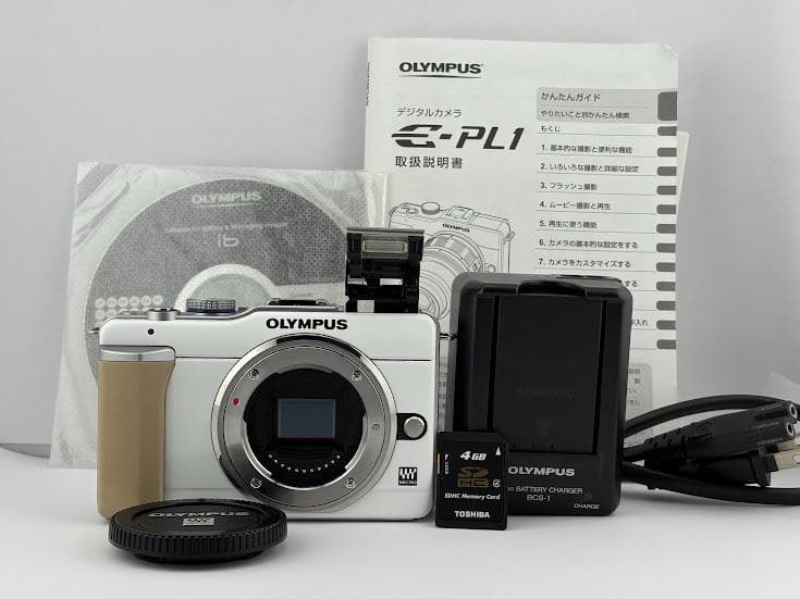 ★極上品★オリンパス PEN E-PL1 ボディ★バッテリー、充電器付★