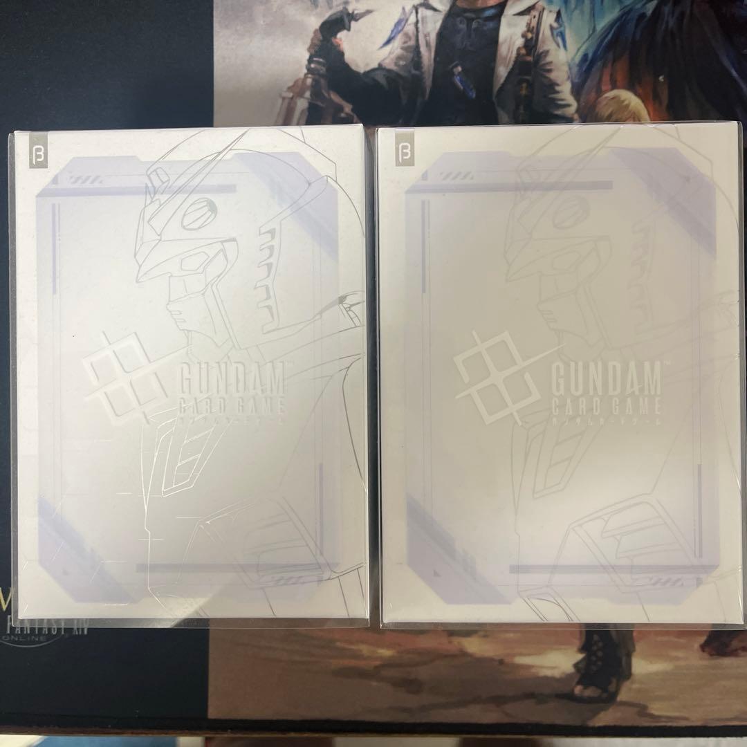 ガンダムカードゲーム リミテッドBOX β版 開封済み 2個セット