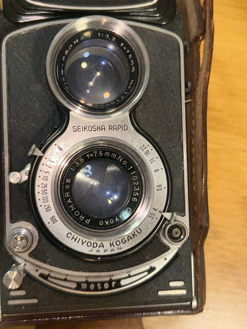 Minoltacord 二眼レフ CHIYOKO Promar 75mm