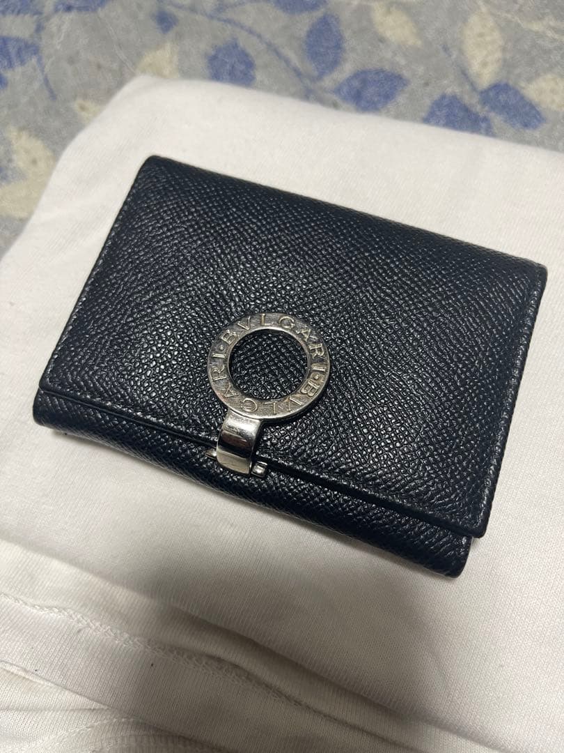 値下ブルガリBVLGARI 名刺入れ　ビジネスカードホルダー　ビーゼロワン