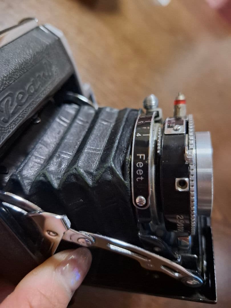 最終値下げ1950's 小西六 Pearl rs 75mm f/4.5