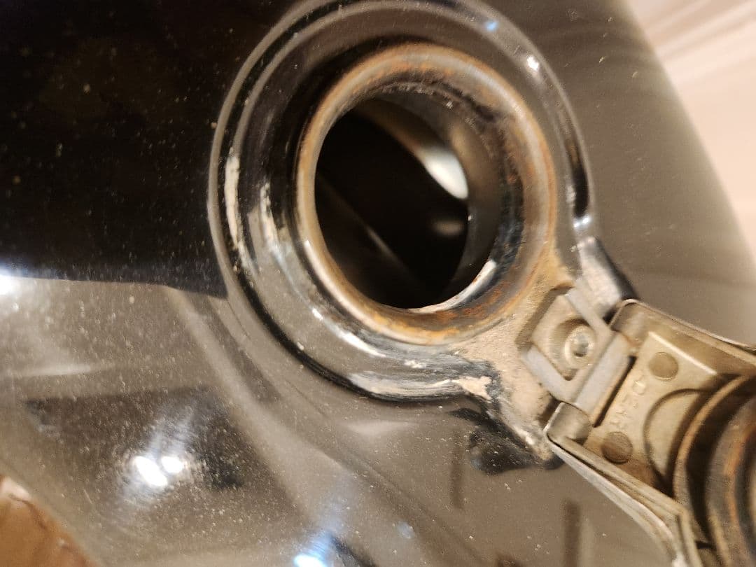 ヤマハSR400　1JR 純正塗装ガソリンタンク　錆無　美品