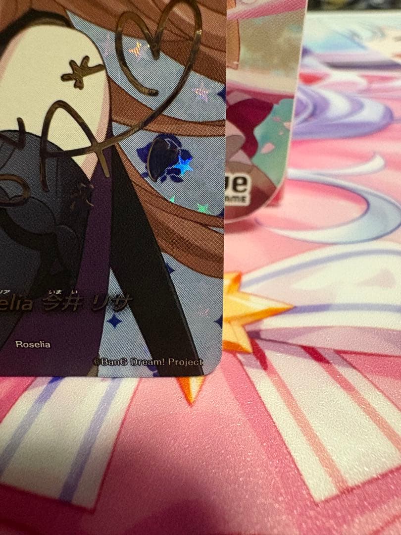 ヴァンガード 10th anniversary Roselia 今井リサ　サイン