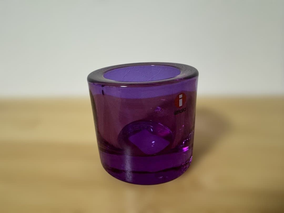 バ*☆様 【希少】 amethyst/ kiviガラスキャンドルホ