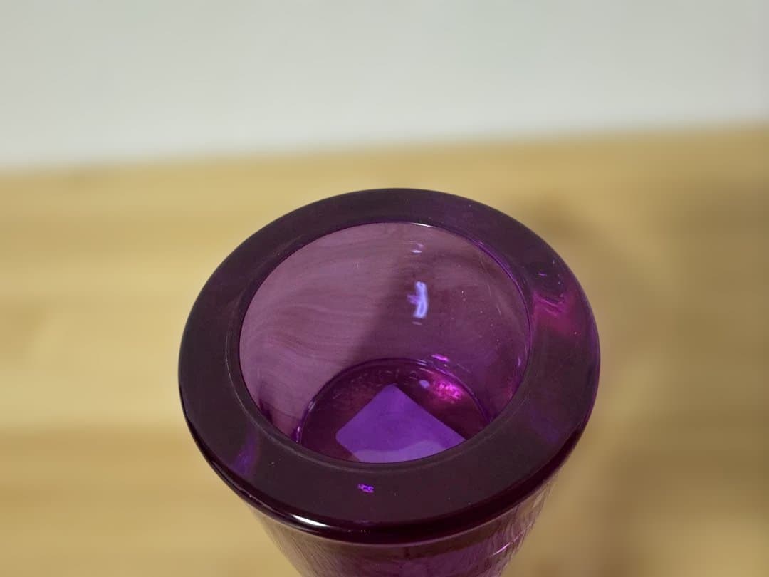 バ*☆様 【希少】 amethyst/ kiviガラスキャンドルホ