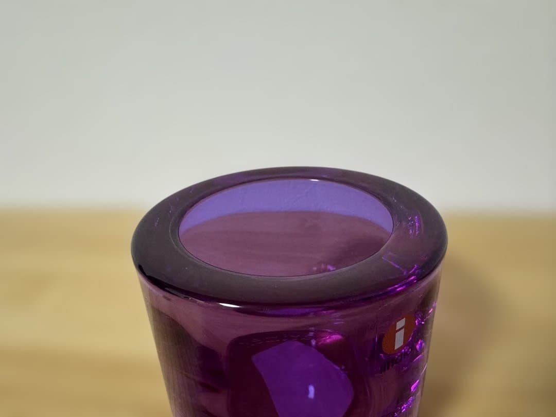 バ*☆様 【希少】 amethyst/ kiviガラスキャンドルホ